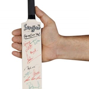 Miniature Autograph Cricket Bat